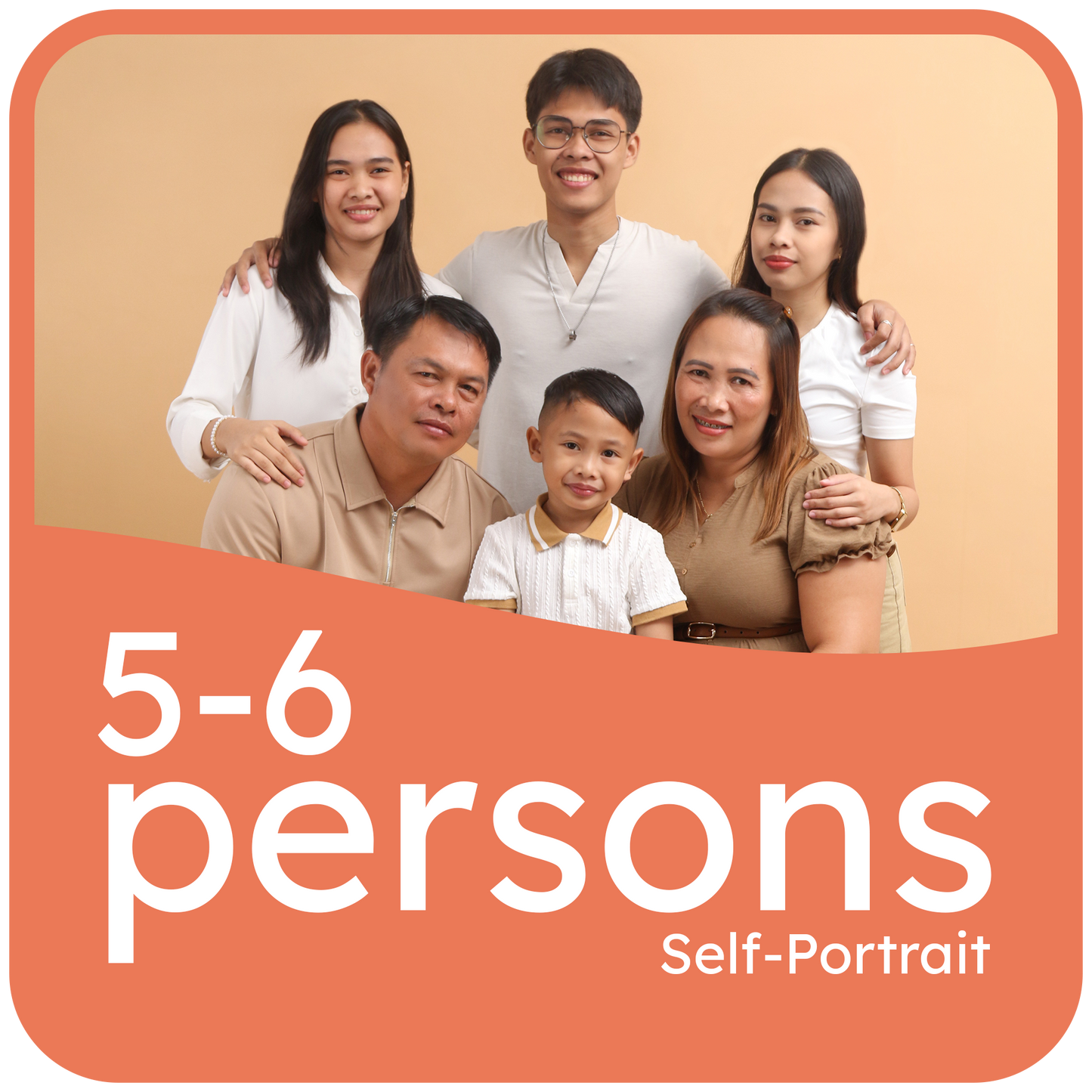 Groufie A (5-6 Persons)- Self-Shoot