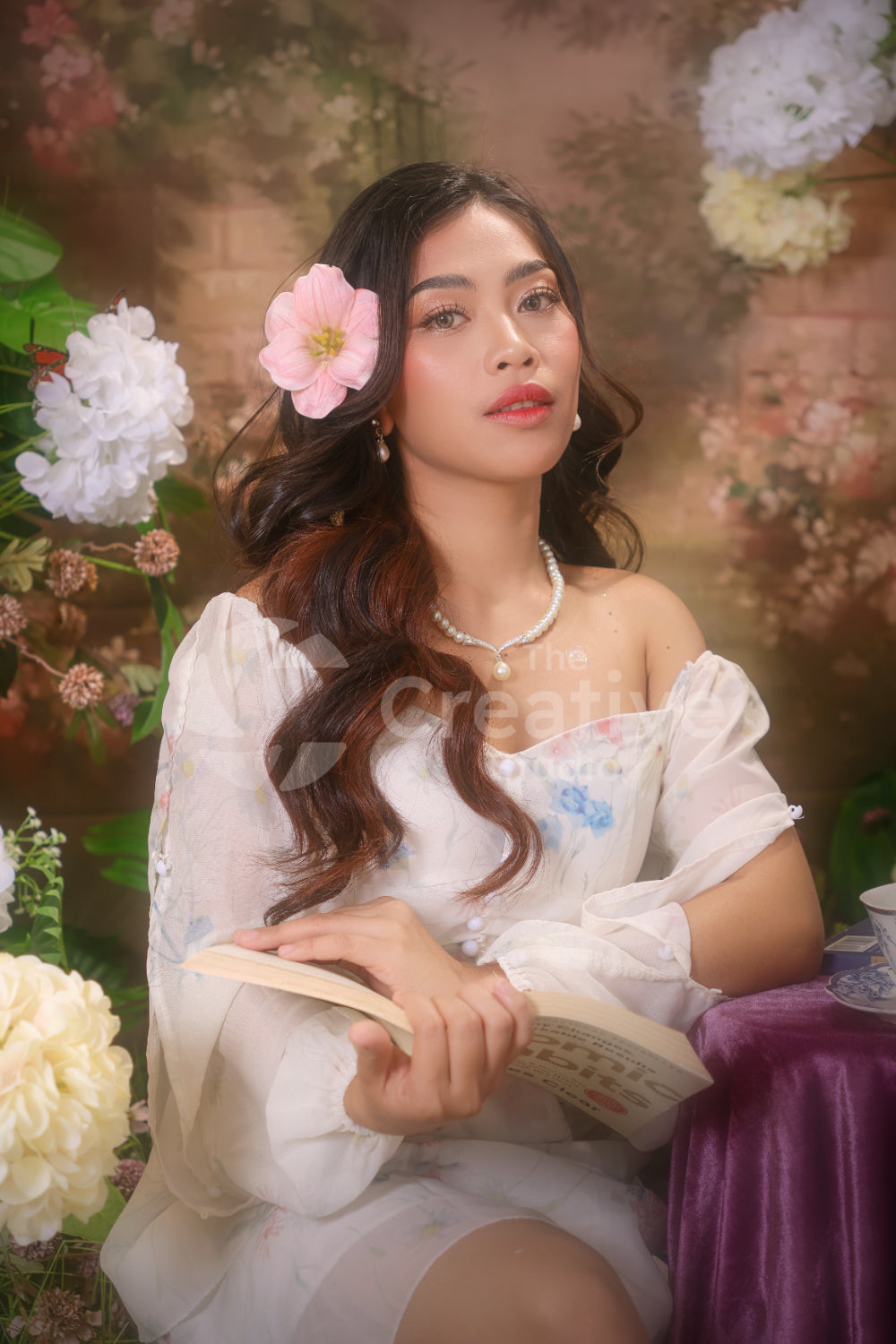 Ethereal Floral Rennaisance- Fine Art Photography Session
