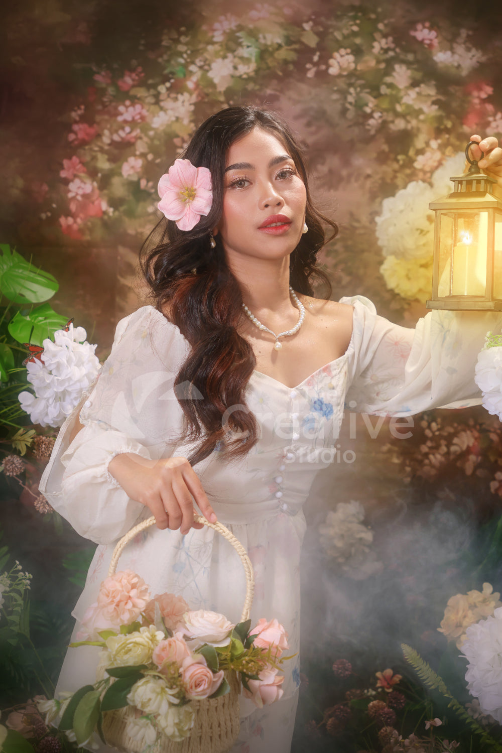Ethereal Floral Rennaisance- Fine Art Photography Session