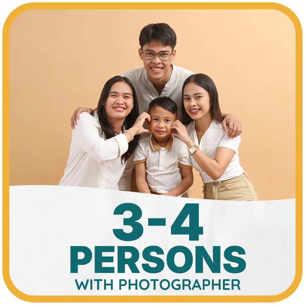 Creative B (3-4 Persons)- With Photographer
