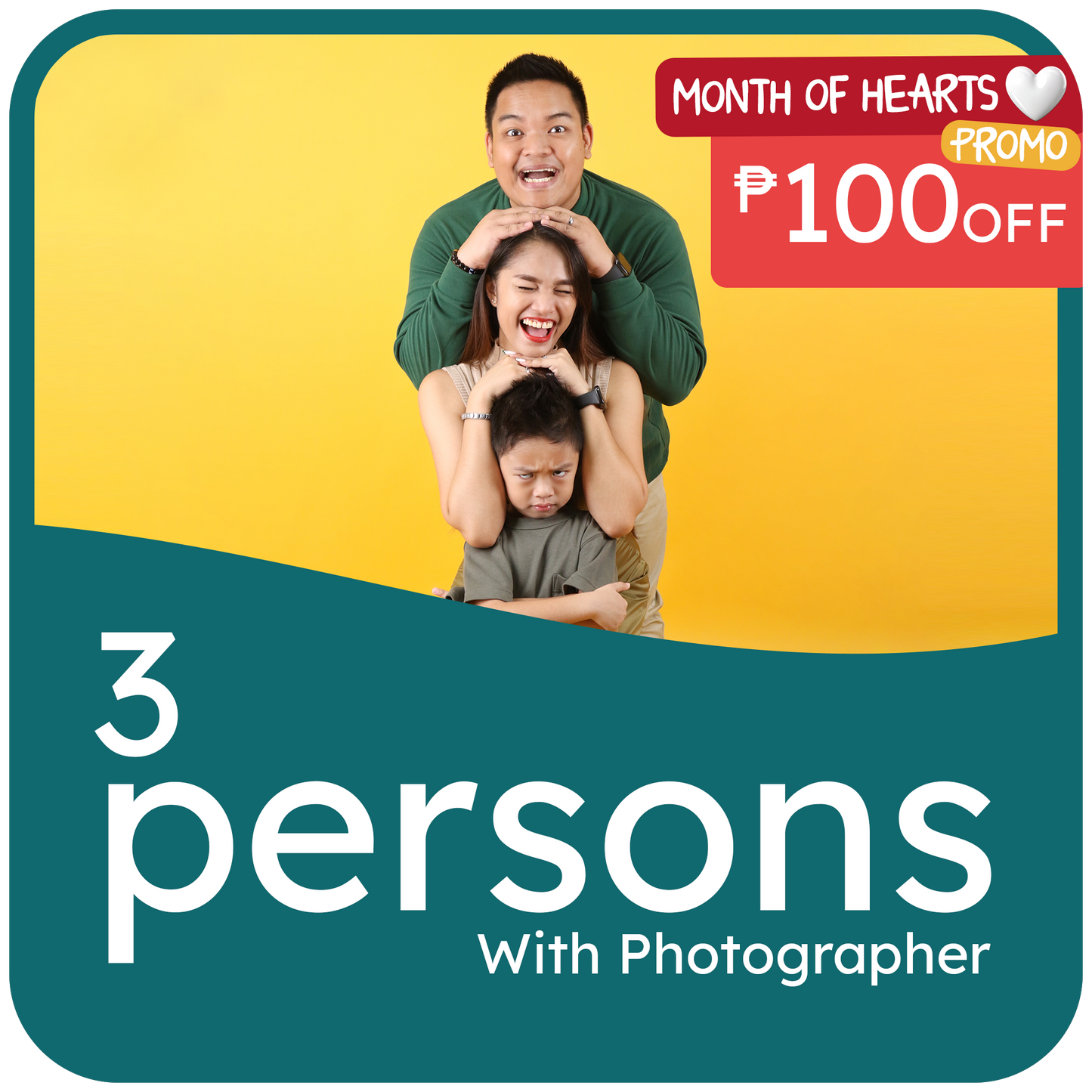 Creative B (3 Persons)- With Photographer