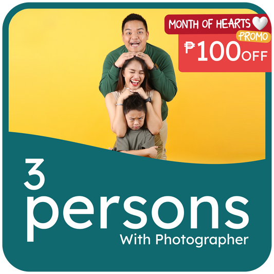 Creative B (3 Persons)- With Photographer