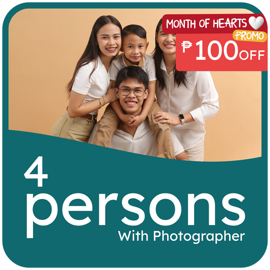 Creative B+1 (4 Persons)- With Photographer