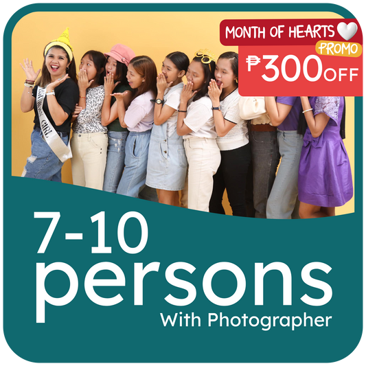 Creative Group (7-10 Persons)- With Photographer