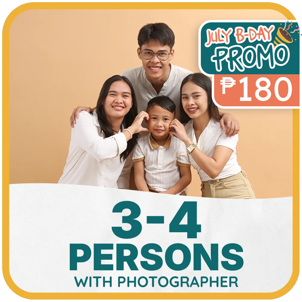 Creative B (3 Persons)- With Photographer