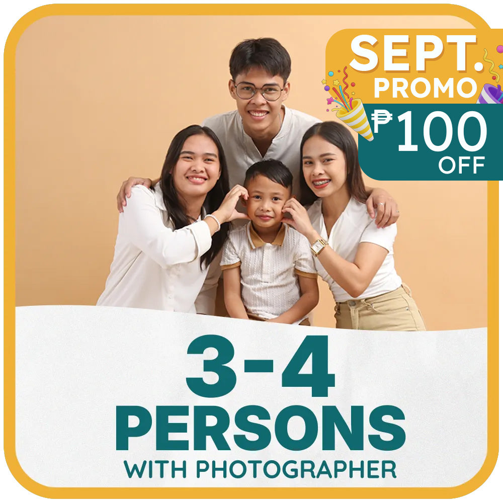 Creative B (3-4 Persons)- With Photographer