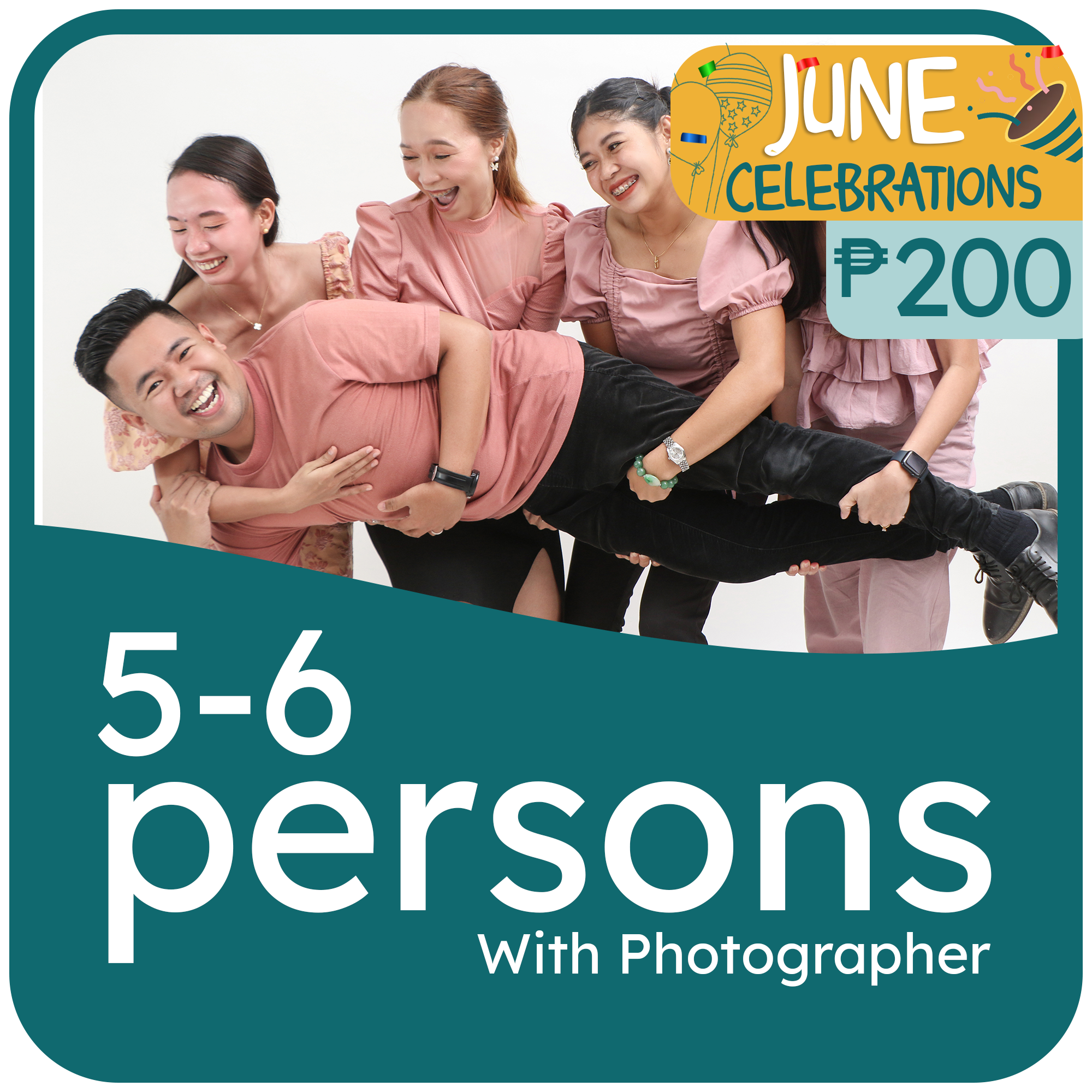 Creative C (5-6 Persons)- With Photographer