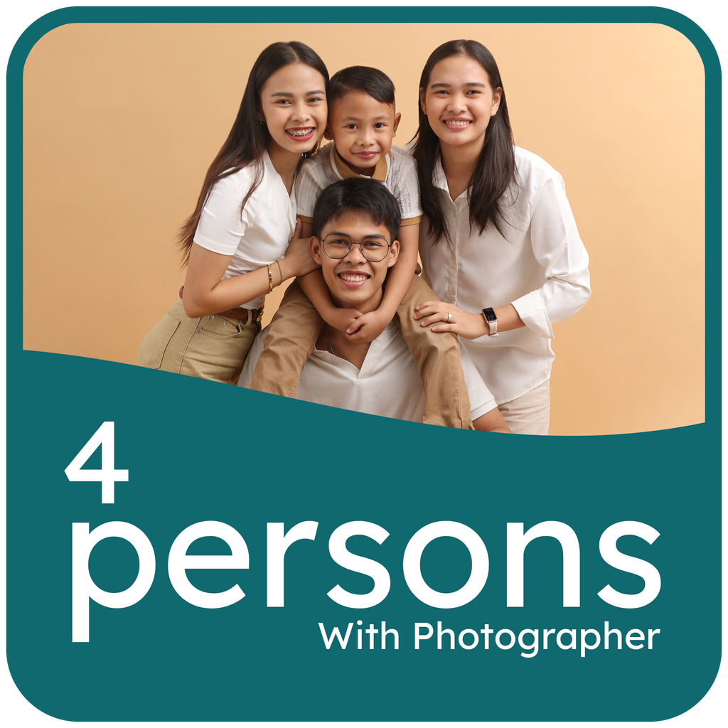 Creative B (3-4 Persons)- With Photographer