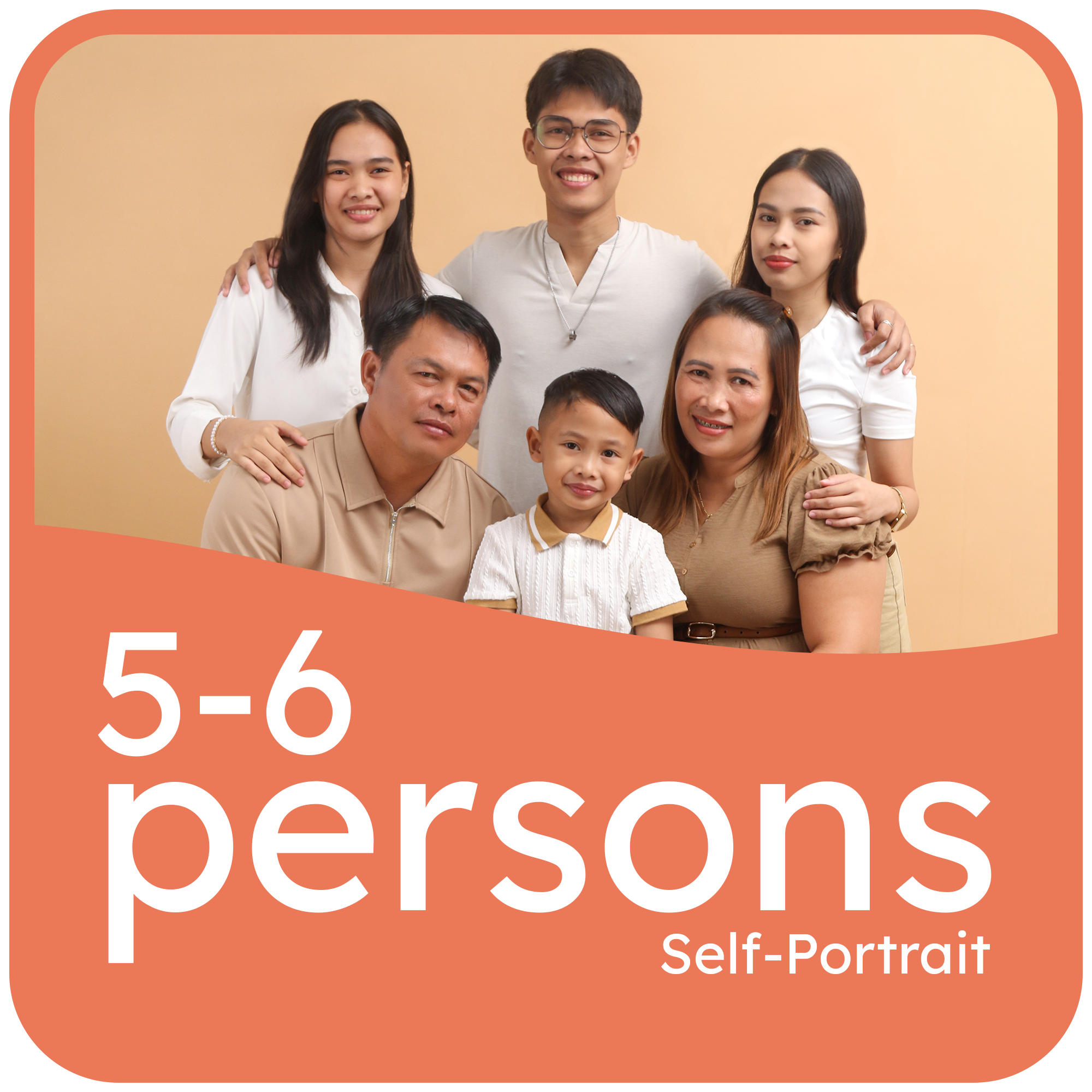 Groufie A (5-6 Persons)- Self-Shoot