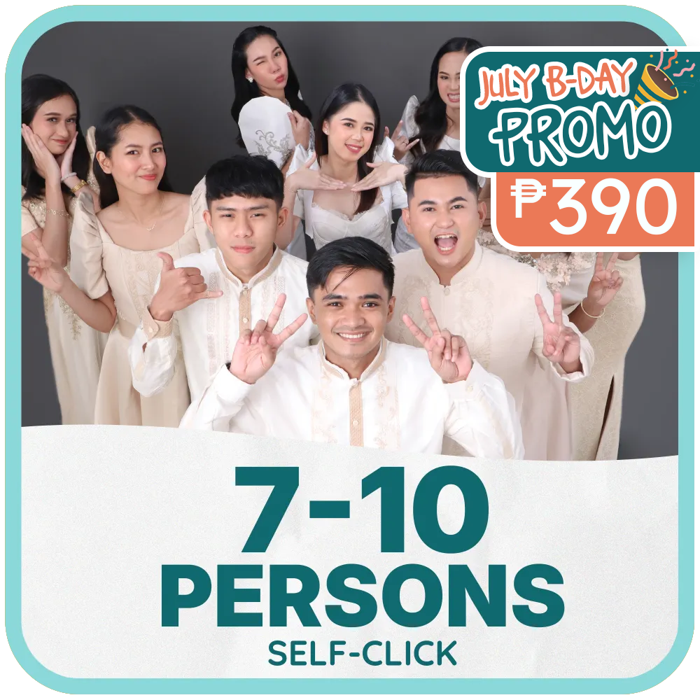 Groufie B (7-10 Persons)- Self-Shoot